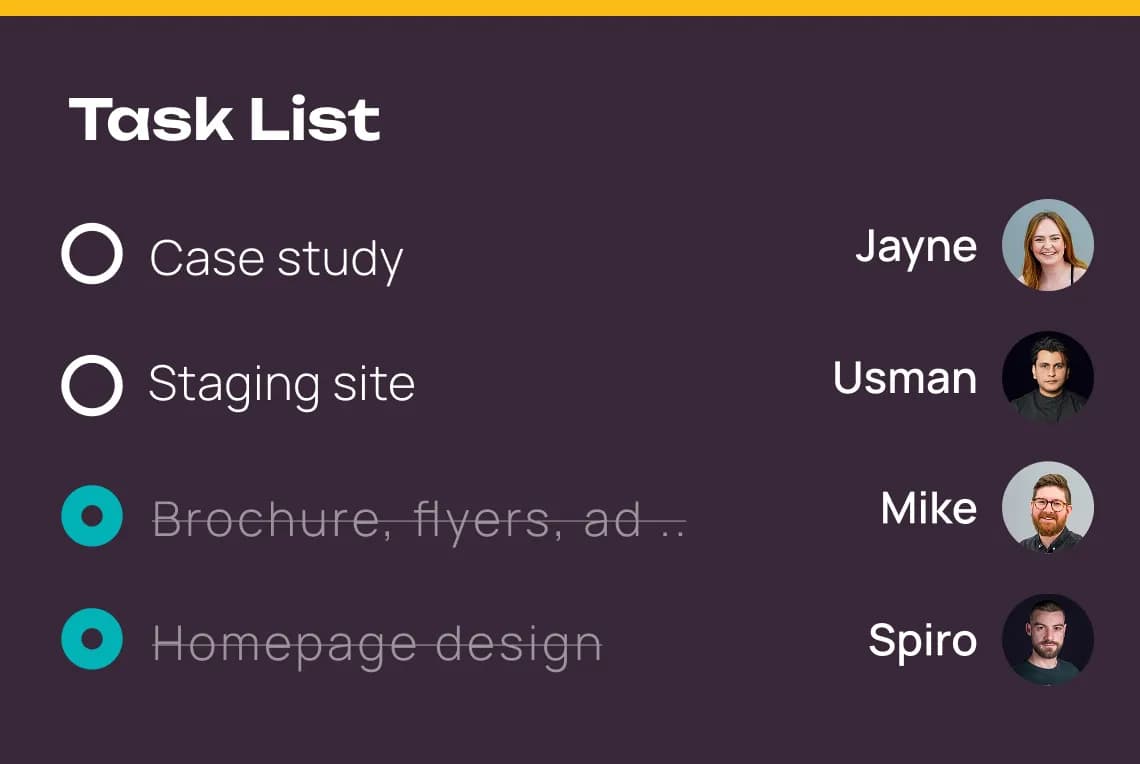 Cacao Home Banner 2 Task List